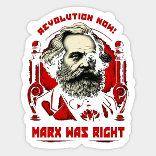 Karl Marx Sticker